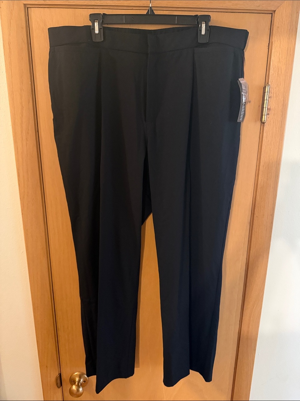 Catherines Women’s Right Fit Curvy Straight Leg Trousers Dress Pants New 18WP